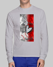 Load image into Gallery viewer, Baseball Peaceful Love Gift For Baseball Lovers Unisex Long Sleeve