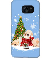 Load image into Gallery viewer, Funny Golden Retrievers Sleep In Red Boots Gift For Dog Lovers Phone case