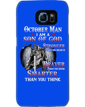 Load image into Gallery viewer, October Man Son Of God Birthday Meaningful Gift For Men Phone case