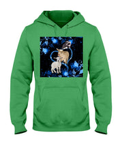 Load image into Gallery viewer, Lovely Phone Case Twinkling Blue Heart Gift For Goat Lovers Hoodie
