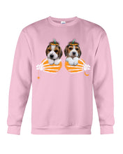 Load image into Gallery viewer, Beagle Hand Bones My Breast Gift For Dog Lovers Sweatshirt