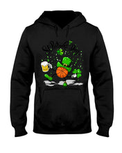 Load image into Gallery viewer, Basketball Saint Patrick's Day Gift For Basketball Lovers Hoodie