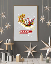 Load image into Gallery viewer, Baseball Xmas Sleigh Loading Gift For Baseball Lovers Vertical Poster