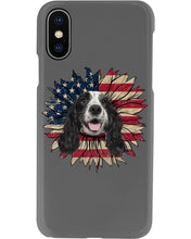 Load image into Gallery viewer, English Cocker Spaniel US Sunflower Gift For Dog Lovers Phone case