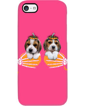 Load image into Gallery viewer, Beagle Hand Bones My Breast Gift For Dog Lovers Phone case