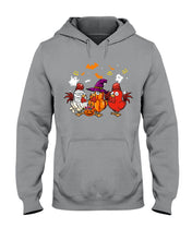 Load image into Gallery viewer, Chicken Pumpkin Smile Happy Halloween Gift For Friends Hoodie