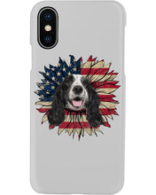 Load image into Gallery viewer, English Cocker Spaniel US Sunflower Gift For Dog Lovers Phone case