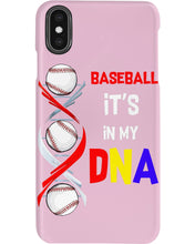 Load image into Gallery viewer, Baseball Be My DNA Gift For Sport Lovers Phone case