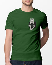 Load image into Gallery viewer, Cat In Your Front Pocket Great Gift For Cat Lovers Guys Tee