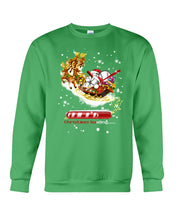 Load image into Gallery viewer, Baseball Xmas Sleigh Loading Gift For Baseball Lovers Sweatshirt