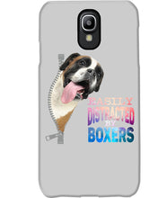 Load image into Gallery viewer, Easilly Distracted By Boxers Gift For Dog Lovers Phone case