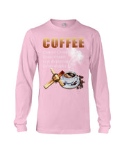 Load image into Gallery viewer, Coffee Christ Offers Forgiveness For Everyone Everywhere Unisex Long Sleeve
