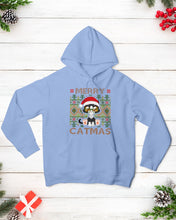 Load image into Gallery viewer, Merry Catmas Cute Funny Gifts Hoodie