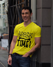 Load image into Gallery viewer, Break Bone Time White Background Gift For Women Guys V-Neck