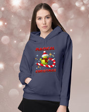 Load image into Gallery viewer, Tennis Players Magical Christmas Snowman Gift For Women Hoodie