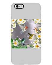 Load image into Gallery viewer, Hummingbird With English Daisy Gift For Birds Lovers Phone case