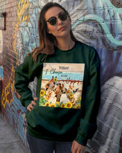 Load image into Gallery viewer, Giraffe Today I Choose To Be Happy Gift For Women Sweatshirt