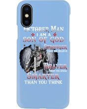 Load image into Gallery viewer, October Man Son Of God Birthday Meaningful Gift For Men Phone case