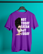 Load image into Gallery viewer, Not Today Satan Not Today Gift For Women Guys Tee