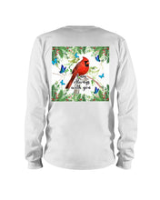 Load image into Gallery viewer, Scarlet Macaw With Butterflies I Am Always With You Gift For Lover Unisex Long Sleeve