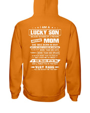 Load image into Gallery viewer, Gift For Lucky Son May Mom Loves Me So Much Hoodie