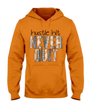 Load image into Gallery viewer, Baseball Hustle Hit Never Quit Gift For Lovers Hoodie