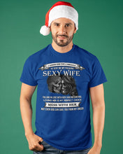 Load image into Gallery viewer, Shes Stubborn Messy And A Brat At Times Black Gift For Husband Guys Tee