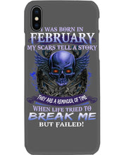 Load image into Gallery viewer, They Are A Reminder Of Time When Life Try To Break Me Gift For February Men Phone case