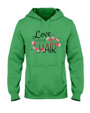 Load image into Gallery viewer, Love Is In The Hair Flower Gift For Women Hoodie