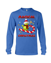 Load image into Gallery viewer, Tennis Players Magical Christmas Snowman Gift For Women Unisex Long Sleeve