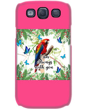Load image into Gallery viewer, Scarlet Macaw With Butterflies I Am Always With You Gift For Lover Phone case