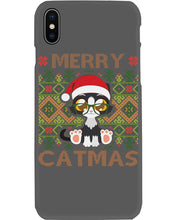 Load image into Gallery viewer, Merry Catmas Cute Funny Gifts Phone case