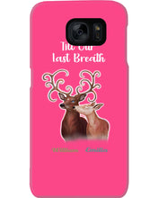 Load image into Gallery viewer, Custom Name Deers Gift For Boyfriend Till Our Last Breath Phone case
