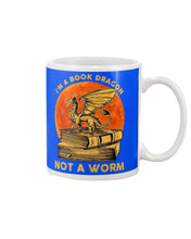 Load image into Gallery viewer, I'm A Book Dragon Not A Worm Gift For Dragon Lovers Mug