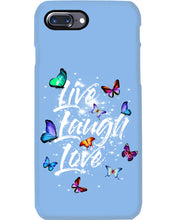 Load image into Gallery viewer, Butterfly Live Laugh Love Gift For Lover Phone case
