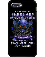 Load image into Gallery viewer, They Are A Reminder Of Time When Life Try To Break Me Gift For February Men Phone case