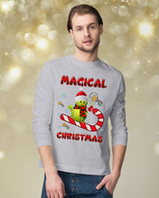 Load image into Gallery viewer, Tennis Players Magical Christmas Snowman Gift For Women Unisex Long Sleeve