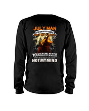 Load image into Gallery viewer, Birthday Gift For July Man You Know My Name Not My Story Trending Unisex Long Sleeve