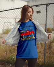 Load image into Gallery viewer, I Have Titles Mom And Grandma And I Rock Them Both Trending Guys Tee