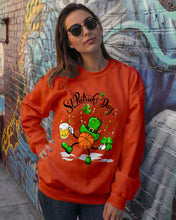 Load image into Gallery viewer, Basketball Saint Patrick's Day Gift For Basketball Lovers Sweatshirt