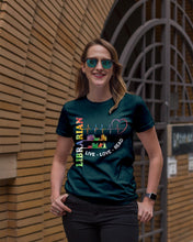 Load image into Gallery viewer, Librarian Live Love Read Special Custom Design Ladies Tee