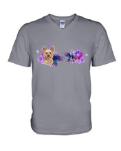 Load image into Gallery viewer, Yorkshire Terrier Follow Your Heart Gift For Dog Lovers Guys V-Neck