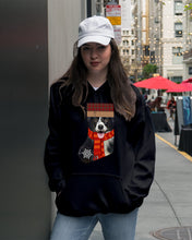 Load image into Gallery viewer, Santa Border Collie In Stock Gift For Dog Lovers Hoodie