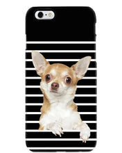 Load image into Gallery viewer, ln Chihuahua Horizontal Stripes Gift For Dog Lovers Phone case