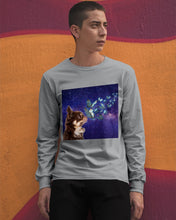 Load image into Gallery viewer, Chihuahua Blue Butterflies Sky Gift For Dog Lovers Unisex Long Sleeve