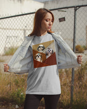 Load image into Gallery viewer, Three Cute Shih Tzu In Bag Gift For Dog Lovers Guys Tee