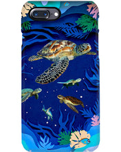 Load image into Gallery viewer, Turtles Love Sea Gift For Turtle Lovers Phone case