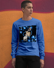 Load image into Gallery viewer, Lovely Phone Case Twinkling Blue Heart Gift For Goat Lovers Unisex Long Sleeve