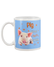 Load image into Gallery viewer, Pig Kisses Fix Everything Gift For Pig Lovers Mug