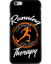 Load image into Gallery viewer, Running Cheaper Than Therapy Gift For Running Lovers Phone case